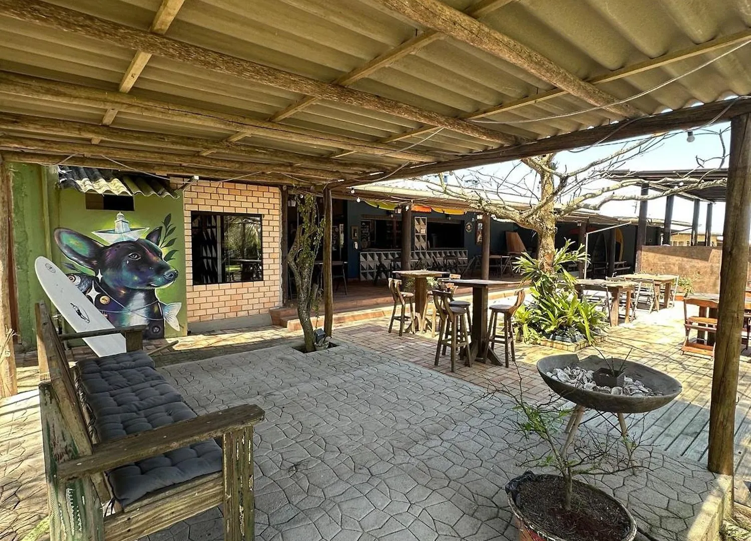 Vendégház Pousada Cardoso Surf Camping - Laguna Brazília